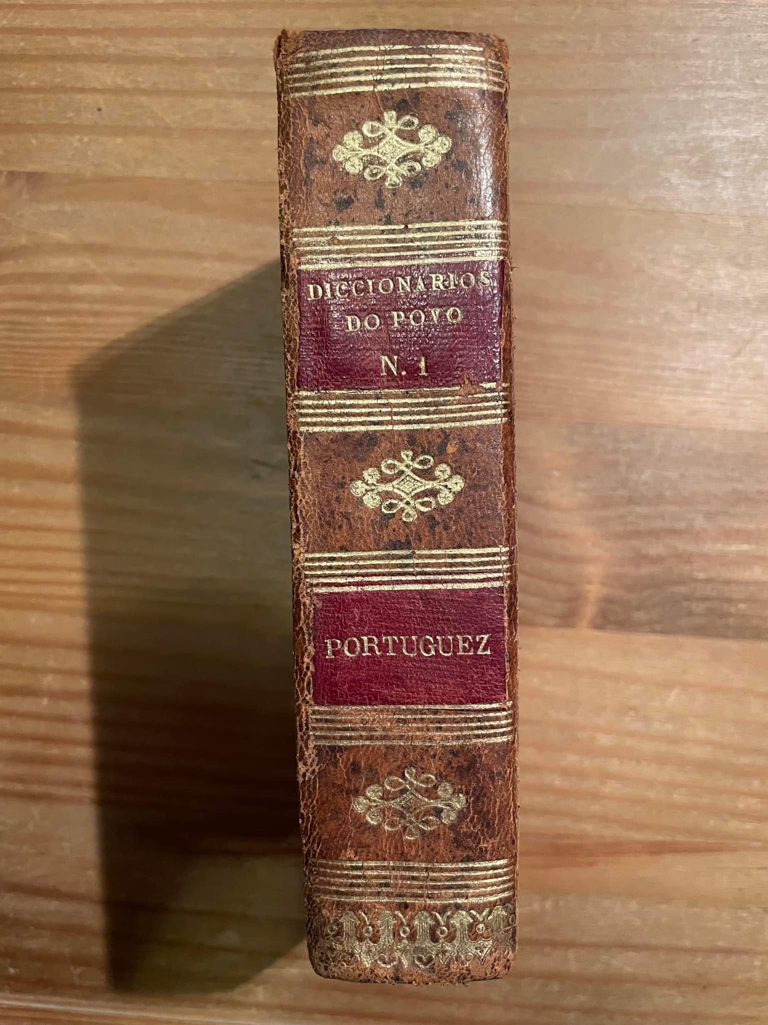 Dicionário de Língua Portuguesa - 1884 (portes grátis)