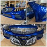 Бампер мерседес 205 передний задний AMG avantgarde рестайлинг