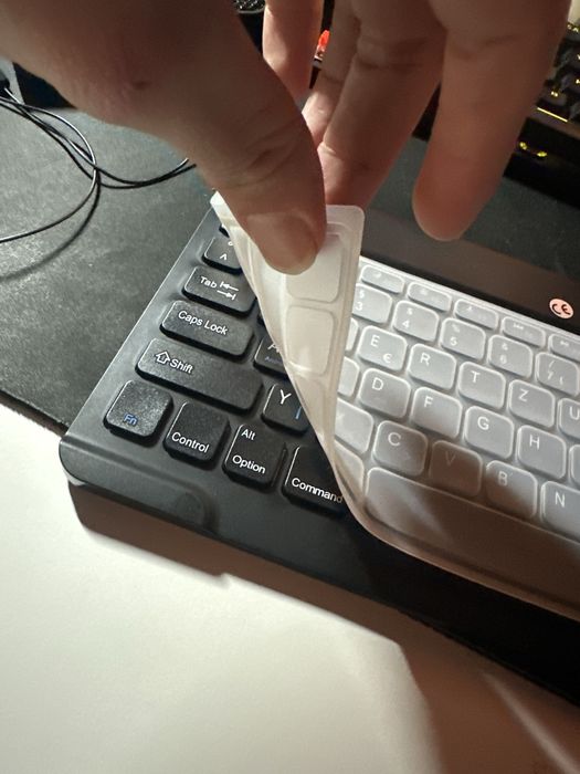 Teclado novo, versão fina