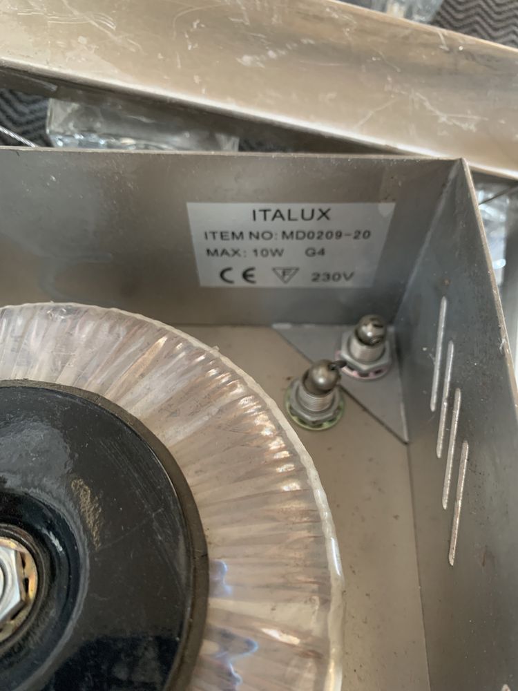 Italux Ekskluzywna regulowana Lampa żyrandol