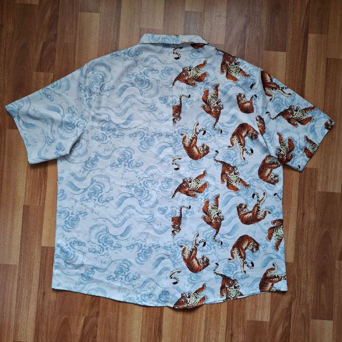 Сорочка гавайка в японському стилі Vatpave (кімоно)