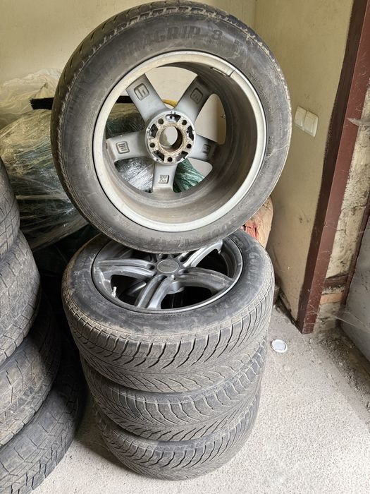 Диски 17 радіусу з БМВ Ф10. 225/50 17 Зима Гудієр Ультрагріп 8