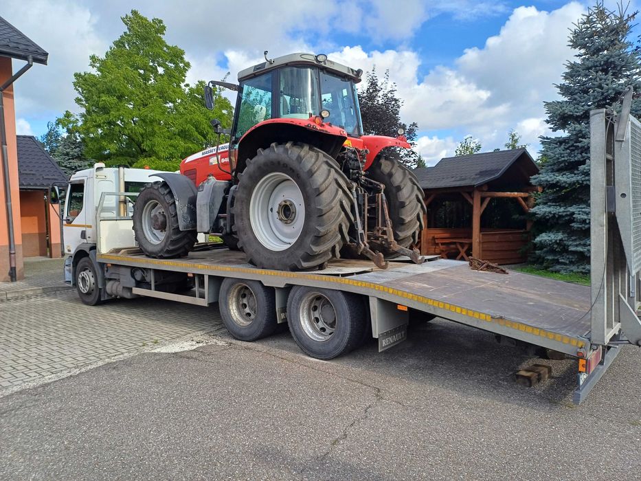 LAWETA , transport maszyn budowlanych i rolniczych, pomoc drogowa