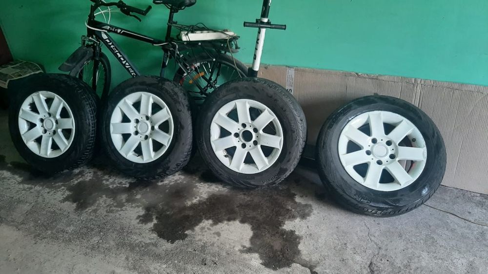 BMW диски R15 (44 стиль) + літня резина