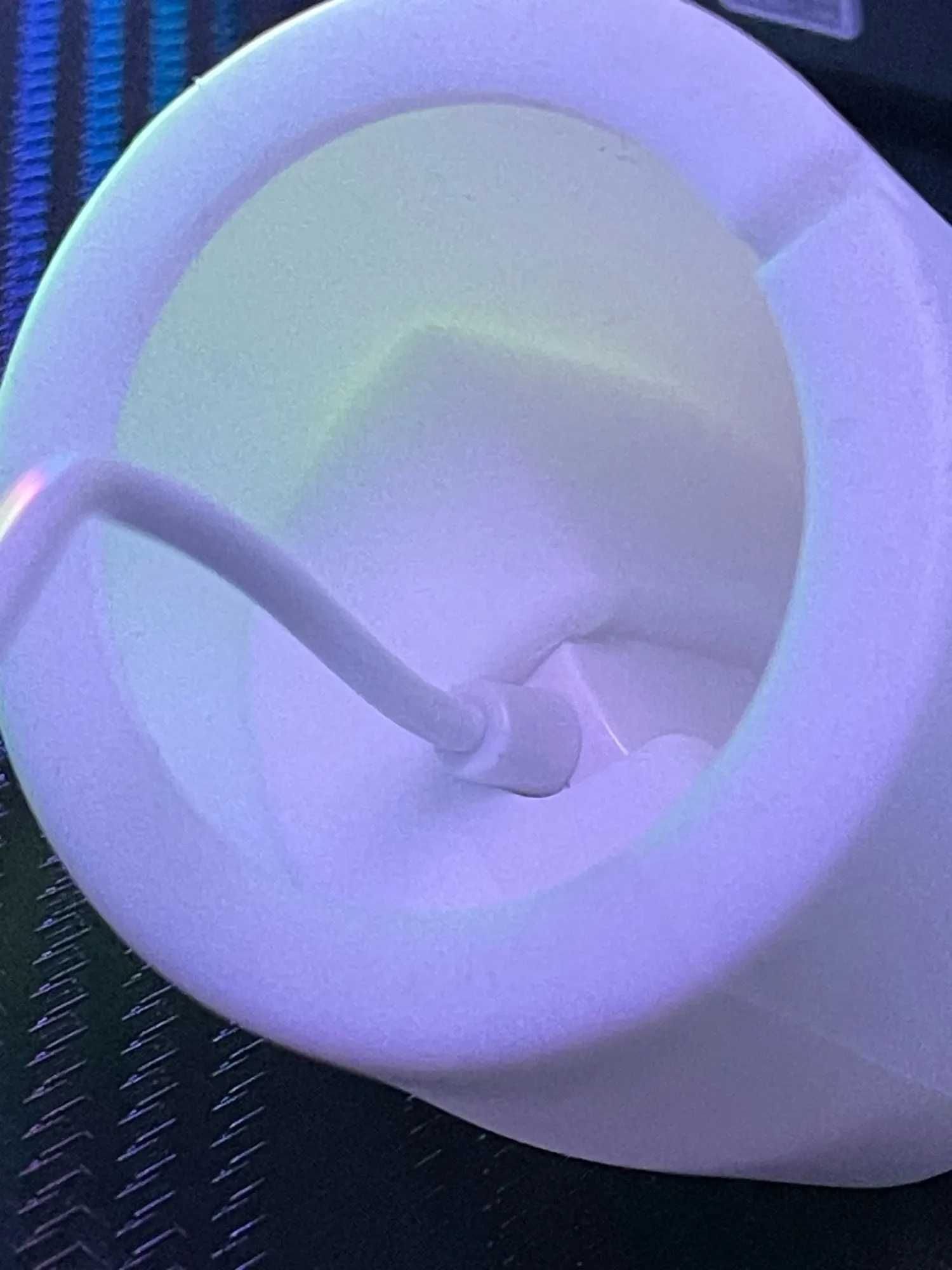 Podstawka Pod Ładowarkę Stacja Apple Watch  5/6/7/8 BIAŁA Silikon