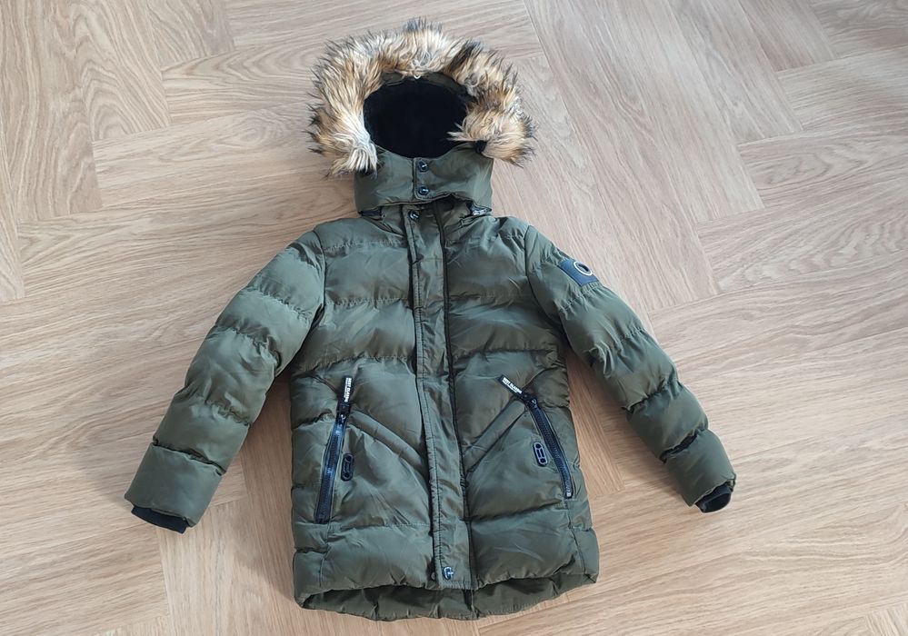 Kurtka zimowa ciepła 6/7 lat
