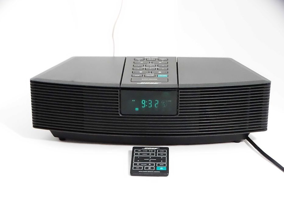BOSE Wave Radio AWR1-2W, AM/FM, Alarm, Clock, AUX Pilot
