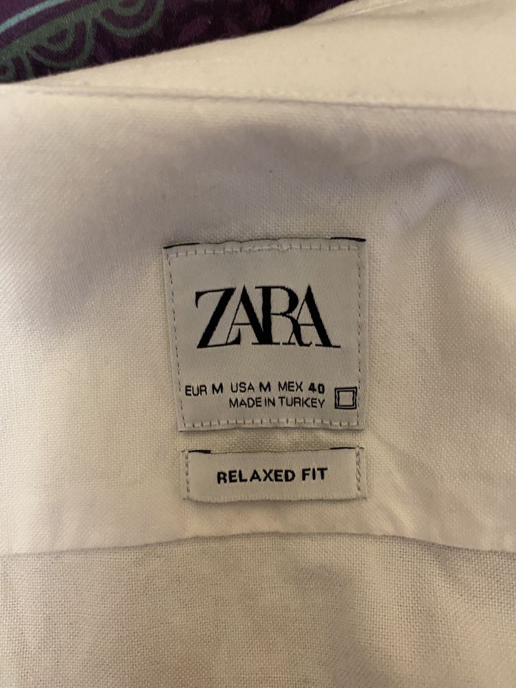 Новая рубашка Zara Relaxed Fit (m)