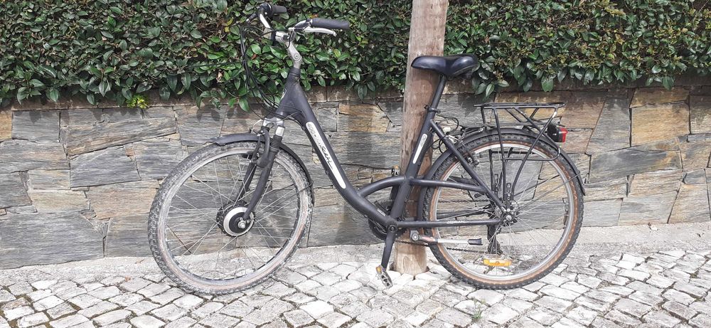 Bicicleta Way Scral 400 - esvaziada de sistema elétrico