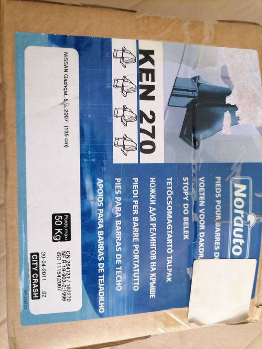 Apoio para Barras Norauto - 5€