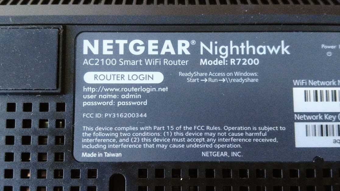 Мощный 2,4+5 Ггц роутер NETGEAR Nighthawk AC2100 R7200-NAS (США)