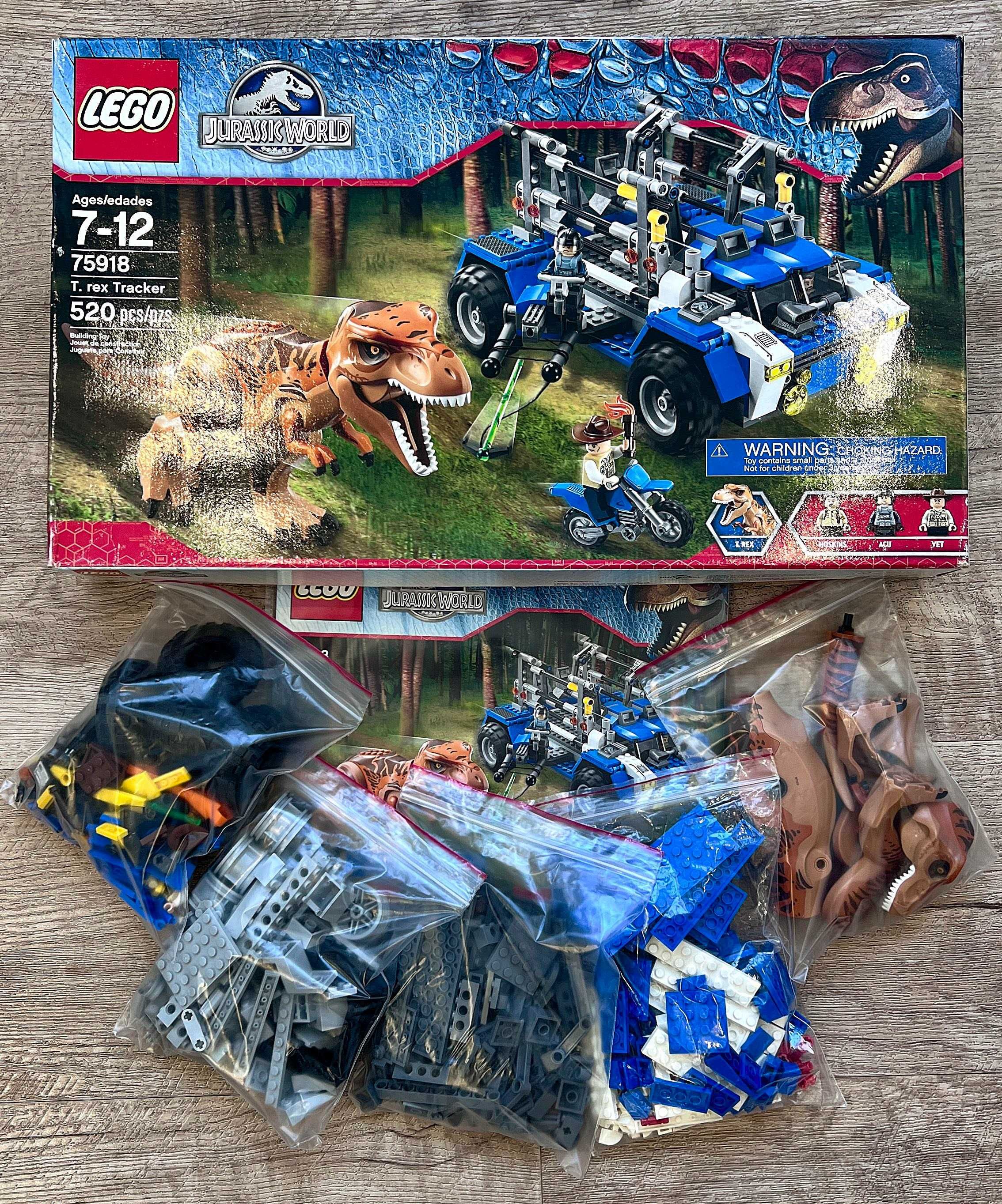 LEGO Jurassic World Мисливець на Тиранозаврів (75918)