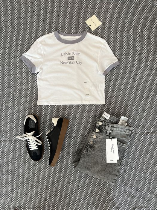 Чорні шкіряні кеди Michael Kors з темною підошвою, оригінал