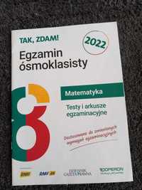 Tak, zdam! Egzamin ósmoklasisty z matematyki, zadania i arkusze