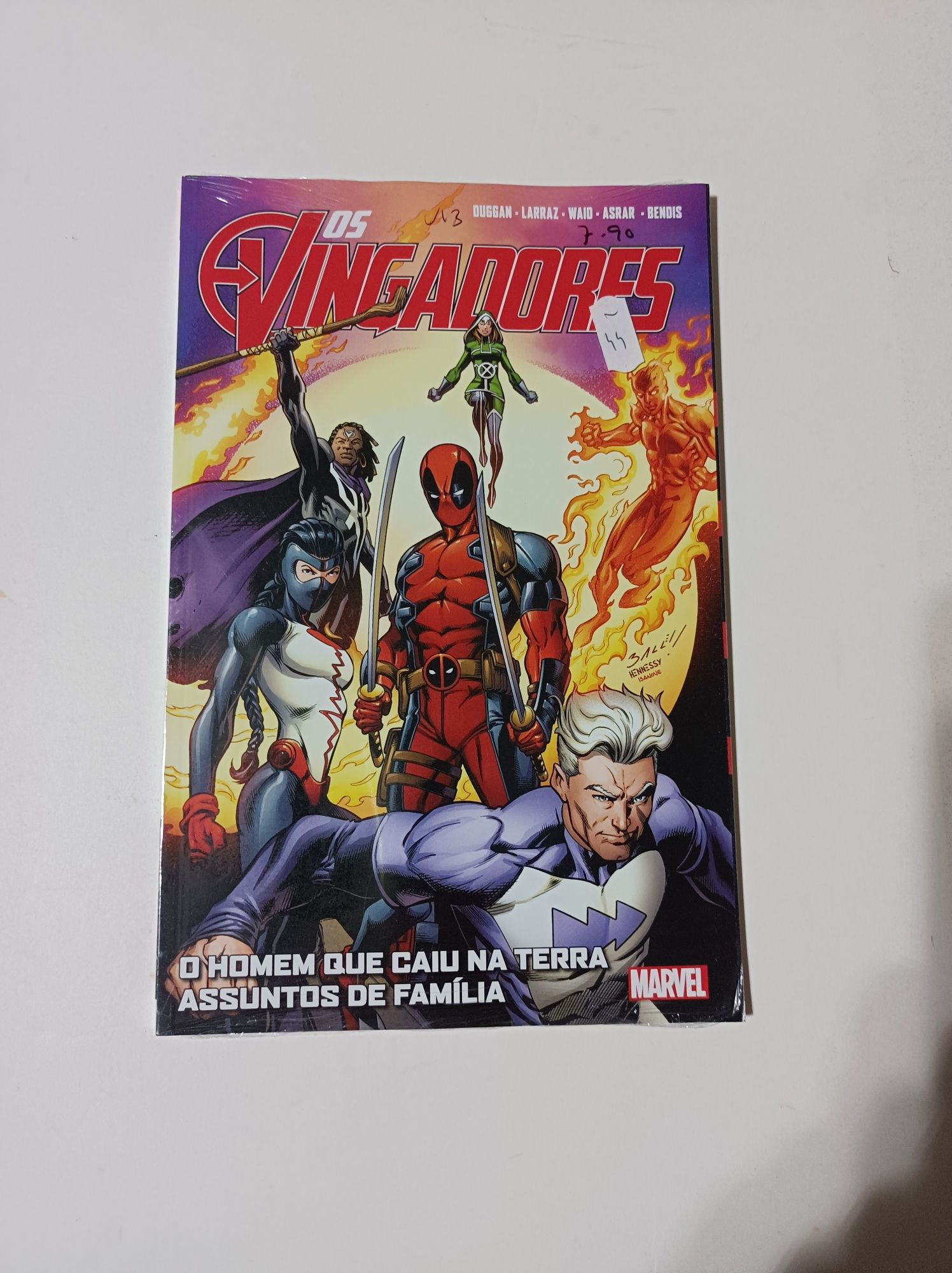 5 Bandas desenhadas Vingadores