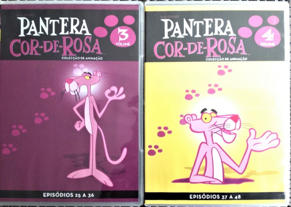 Pantera Cor-de-Rosa - 10 DVDs - 124 Episódios - Colecção de Animação