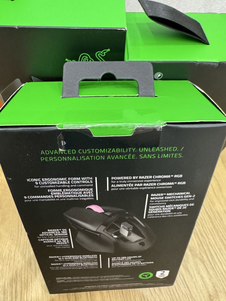 Razer Basilisk V3 X Hyperspeed Black RZ01-04870100-R3G1 мишка