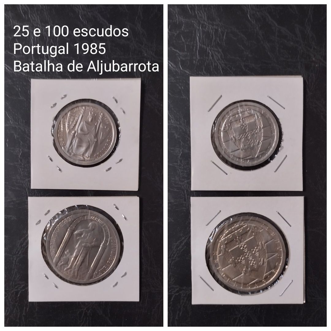 Moedas portuguesas de escudo