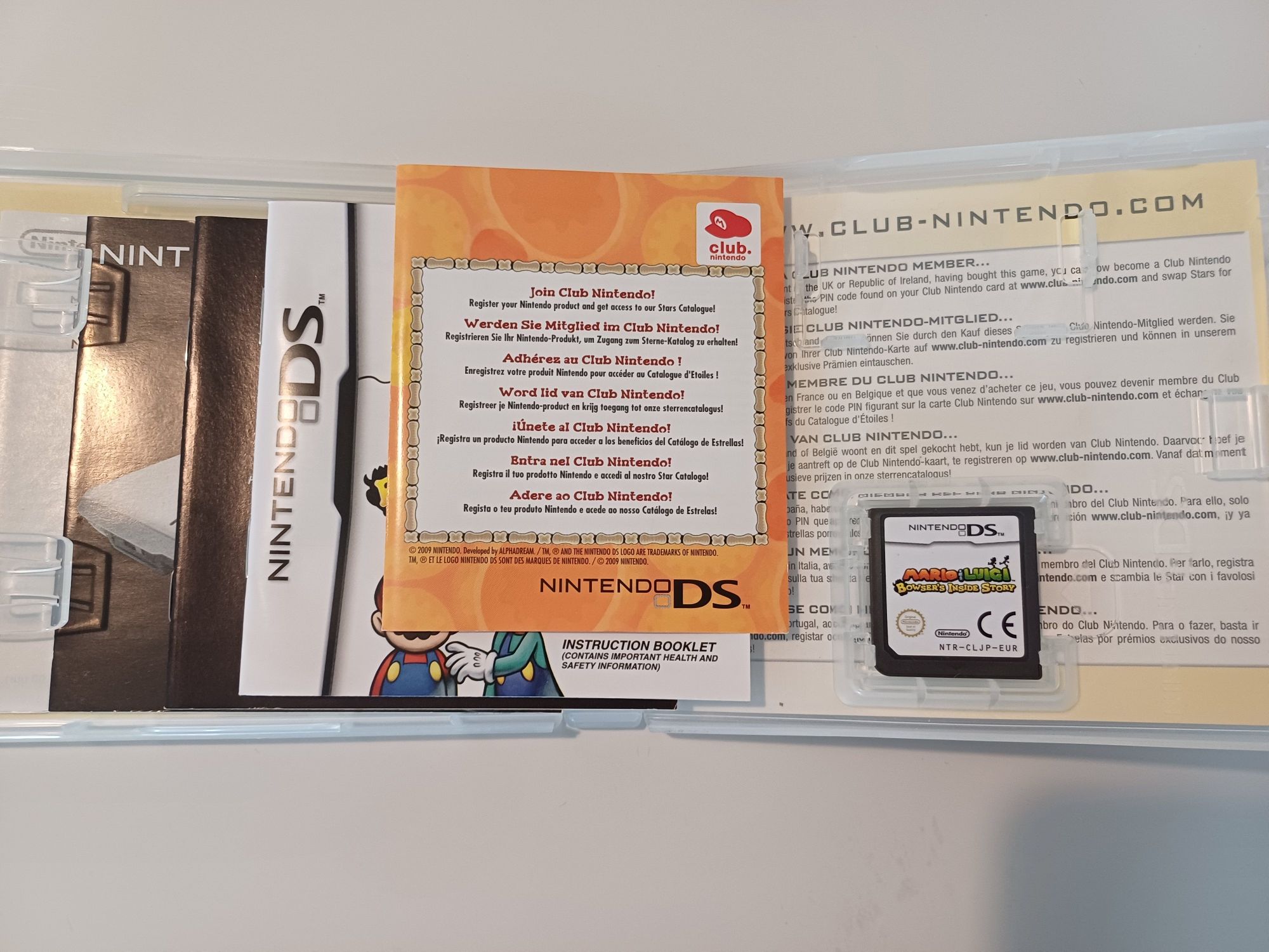 Mario & Luigi Bowser's Inside Story Nintendo DS angielska komplet