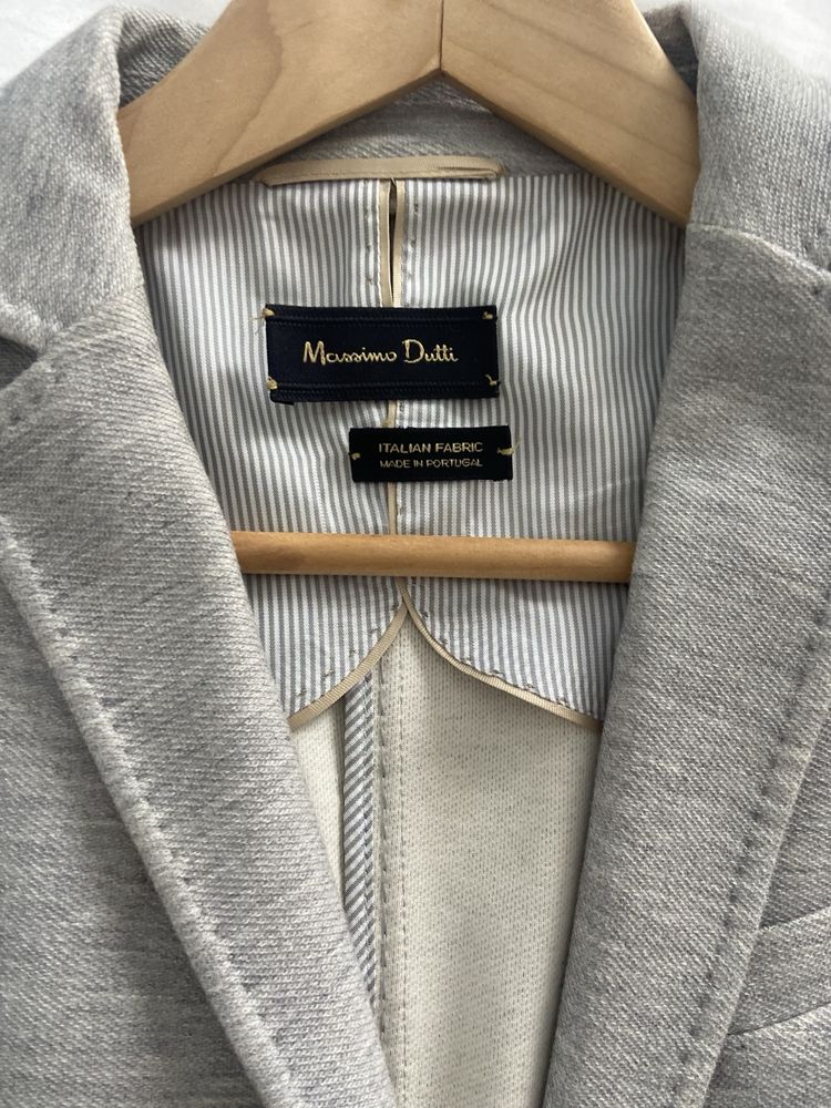 Blazer cinza - Massimo Dutti