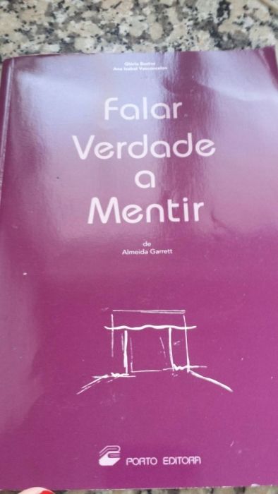 Livro Falar Verdade a Mentir de Almeida Garrett