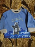 Chicco Next Mothercare новый реглан кофта кофточка 9-12 мес