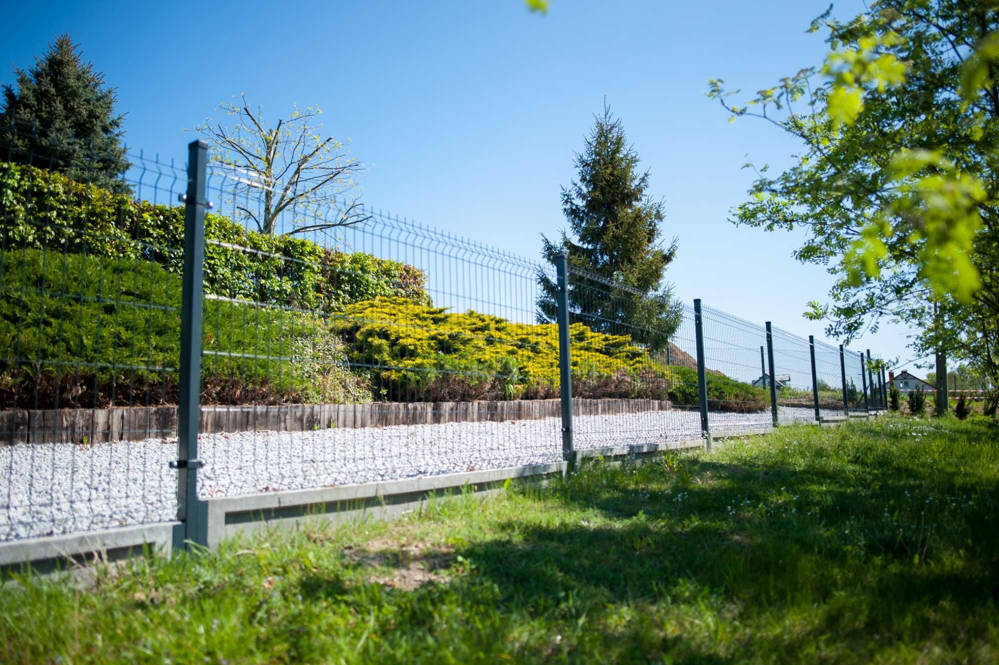 Ogrodzenia Ogrodzenie panelowe Panel Siatka Podmurówka