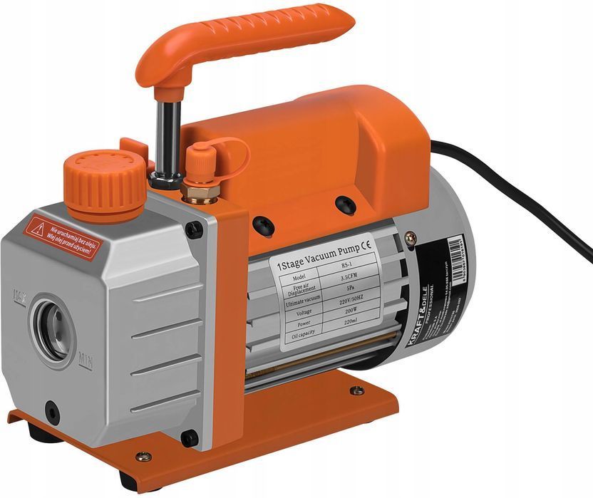 Pompa Próżniowa Z Komorą Próżniową 230V 200W