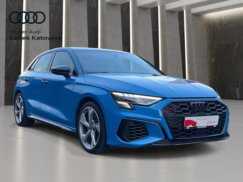 Audi S3 Sportback S3 310KM Quattro, Panorama, Bang&Olufsen, Salon Polska, FV23%