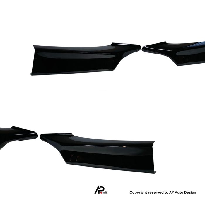 BMW F20 F21 Lip Aba Splitter Frontal Preto brilhante
