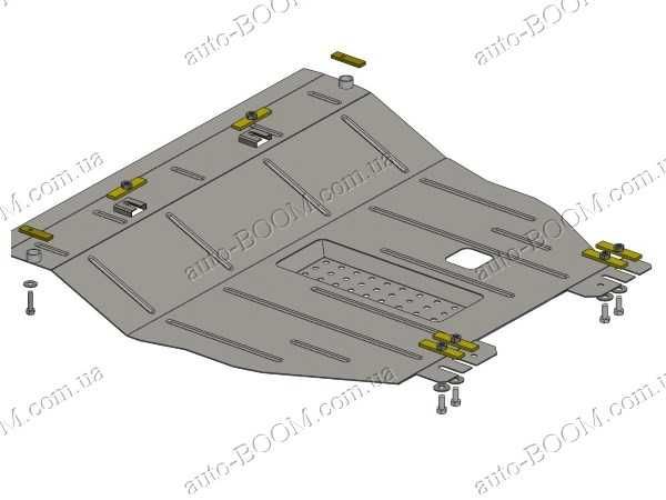 1.0400 - Захист картера Кольчуга Daewoo Lanos V1.4 АКПП 2011-