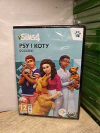 PC DVD The Sims 4 Psy i Koty Dodatek PL NOWA