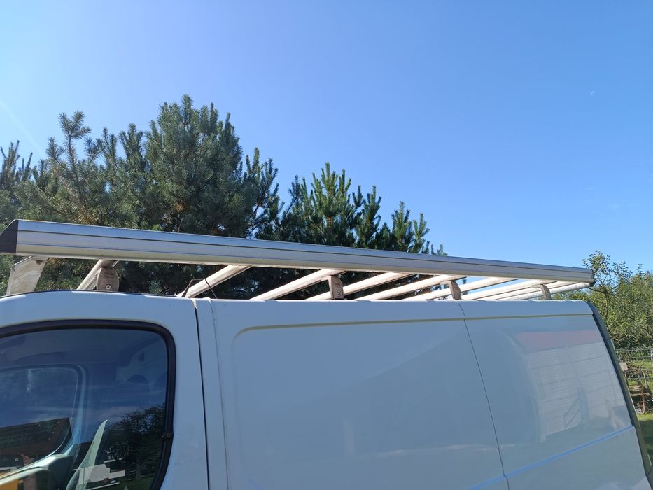 Bagaznik dachowy aluminiowy vivaro trafic long