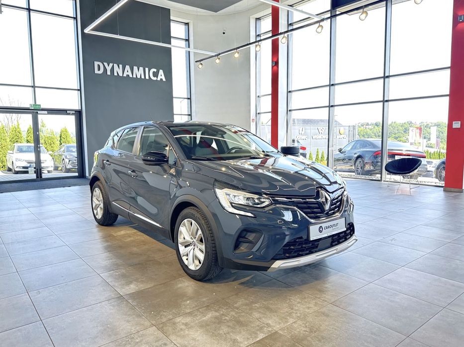 Renault Captur 1.0TCe 91KM M6 2021 r., salon PL, komplet opon, hak, stan idealny