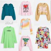 H&M футболка кофта платье 134,140,146,152,158,164