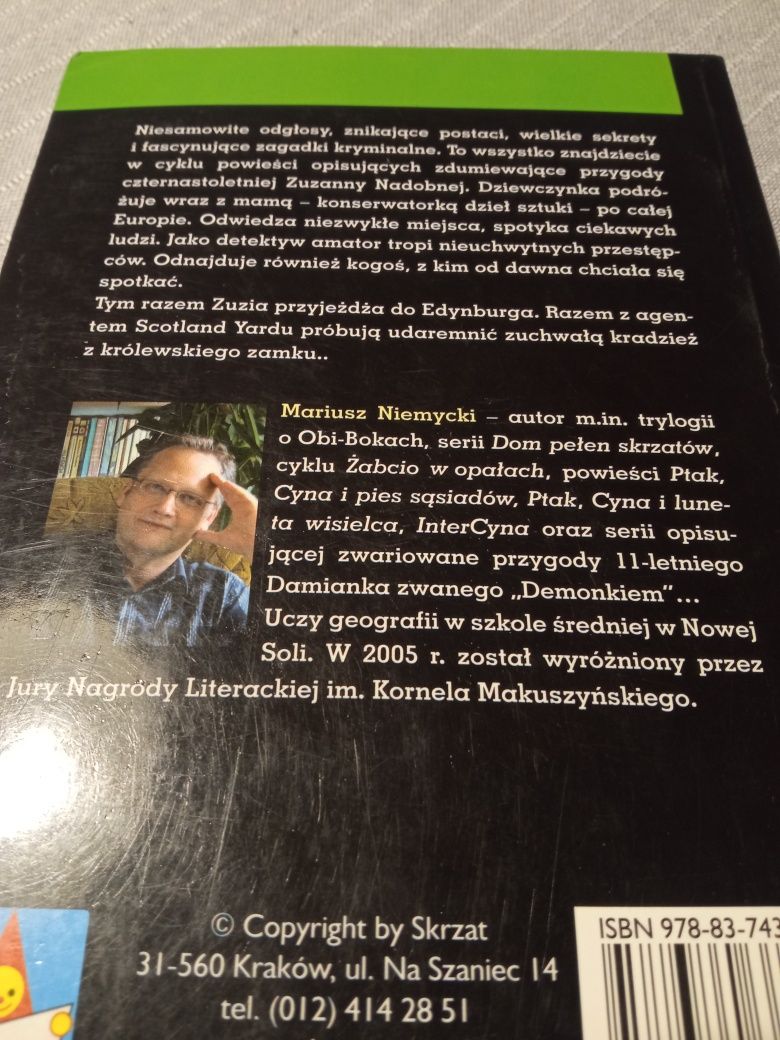 Zuzia kontra Scotland Yard Mariusz Niemycki