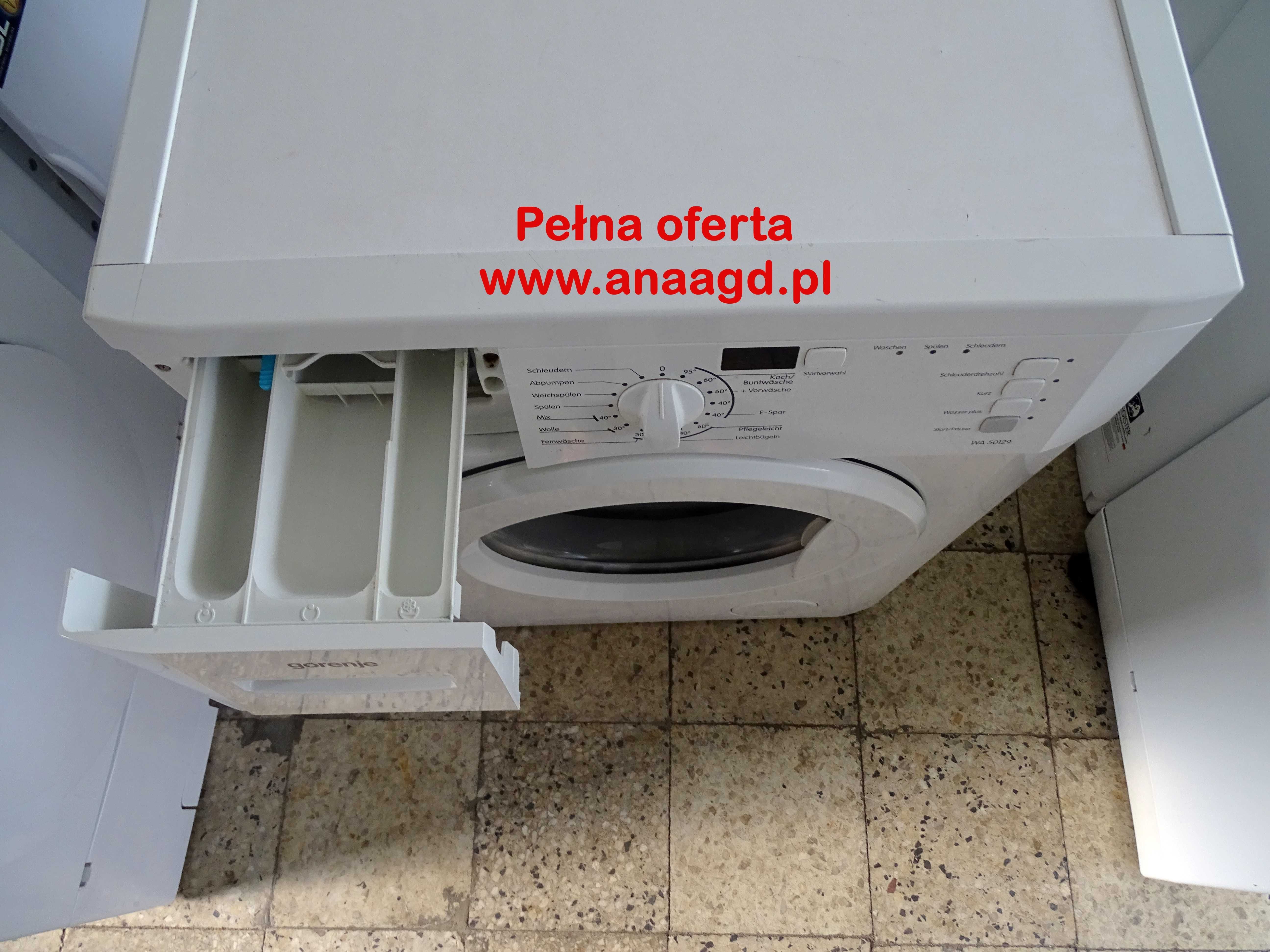 Pralka GORENJE WA 50129 Instr. PL GWARANCJA DUŻY Wybór Sprzętu AGD