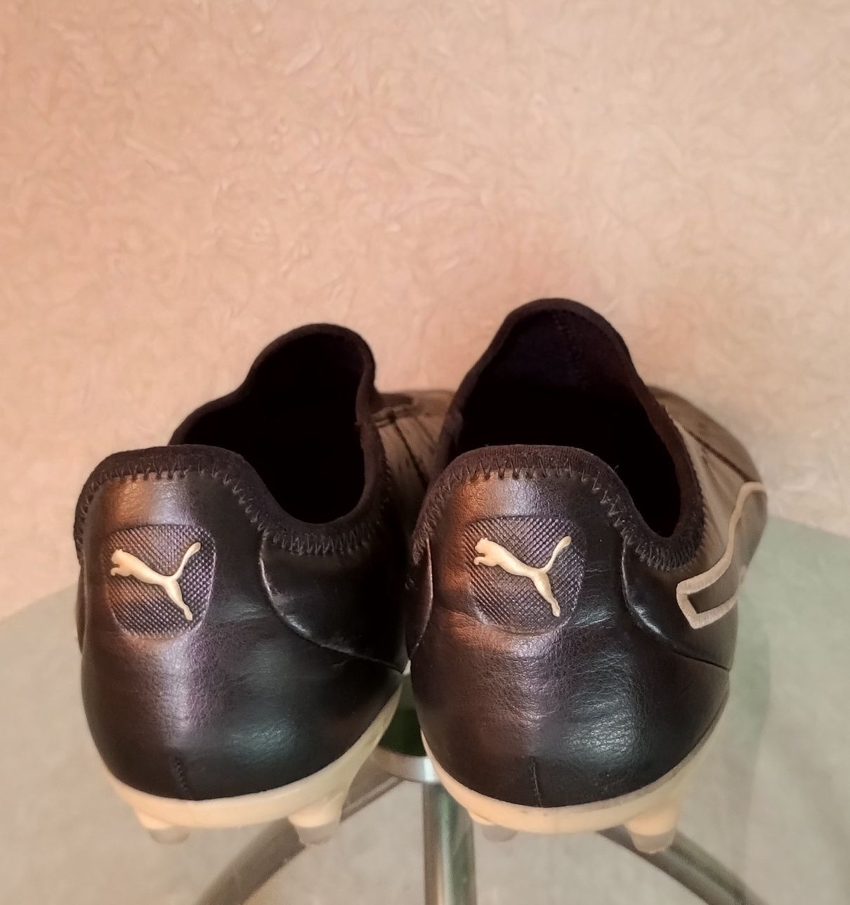 Кожаные бутсы/Puma/44,5
