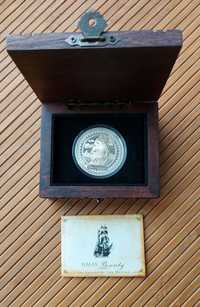 HMAV BOUNTY Серебро Монета Gilded 2$ Острова Питкэрн 2008