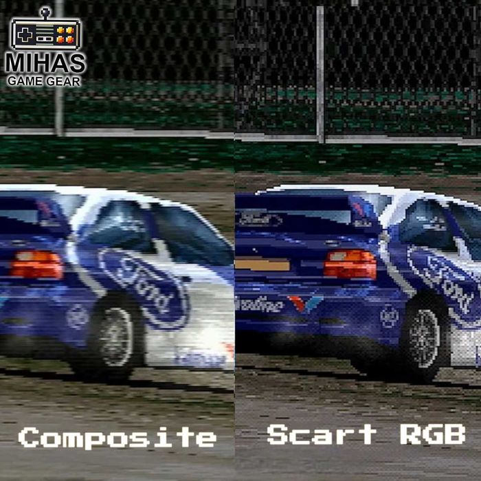 Відео кабель шнур SCART RGB для SEGA Dreamcast - PlayStation PS1, PS2