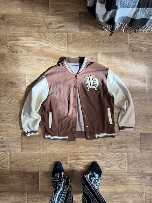 вінтажний коричневий бомбер vintage