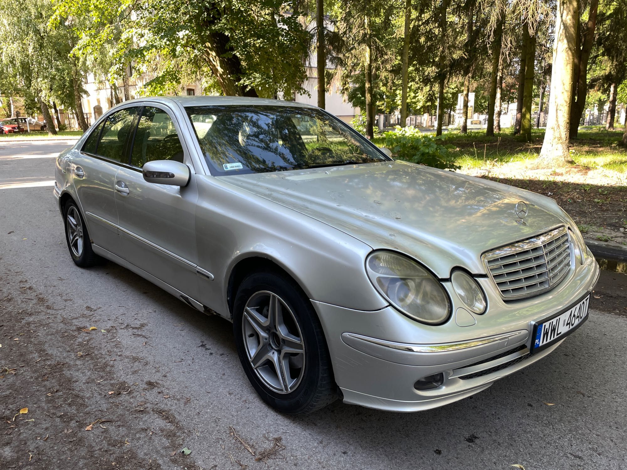 Mercedes E200 CDI 2003 rok