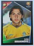 Cromo do Euro 2004 da Panini-Zlatan Ibraimovich-Rookie Euro