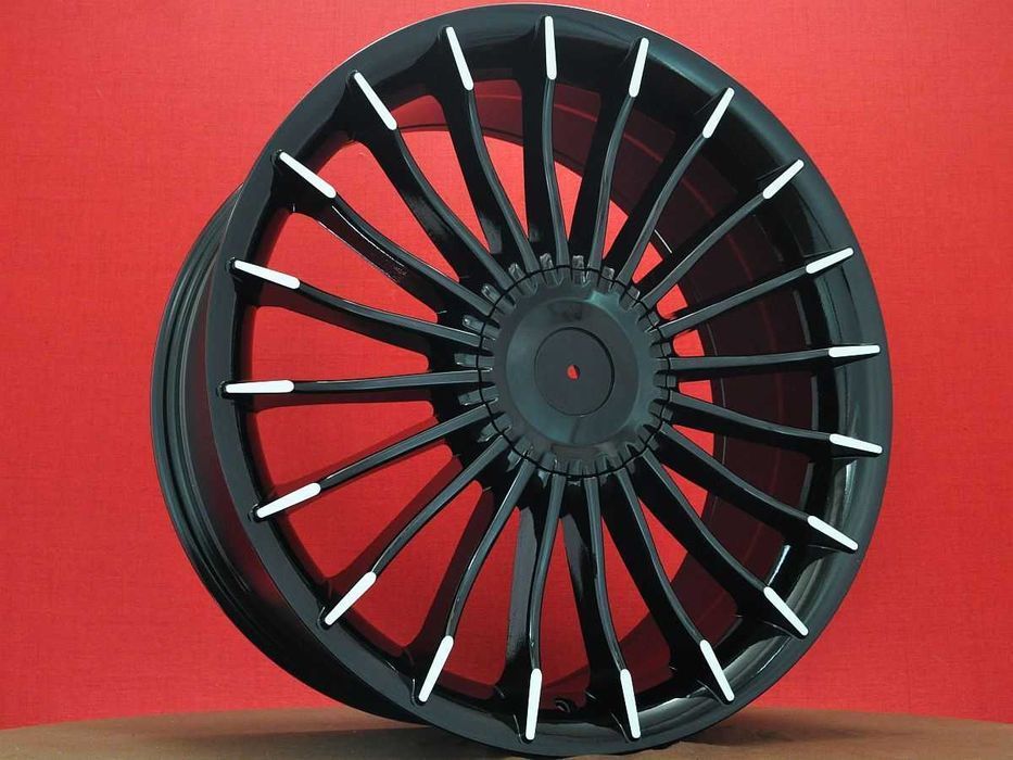 Czarne felgi R20 5x120 Bmw 7 F01 F02 F03 F04 5 GT F07 F10 6 F06 F13