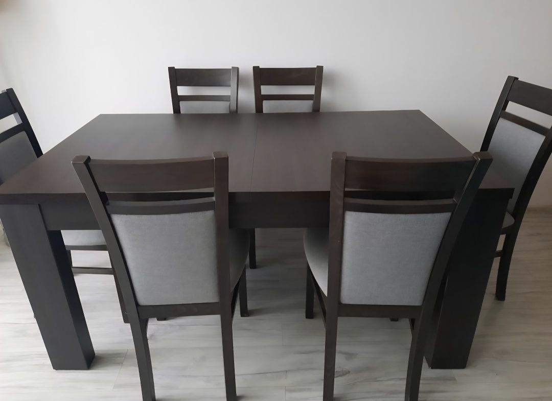 Krzesła tapicerowane 6 sztuk