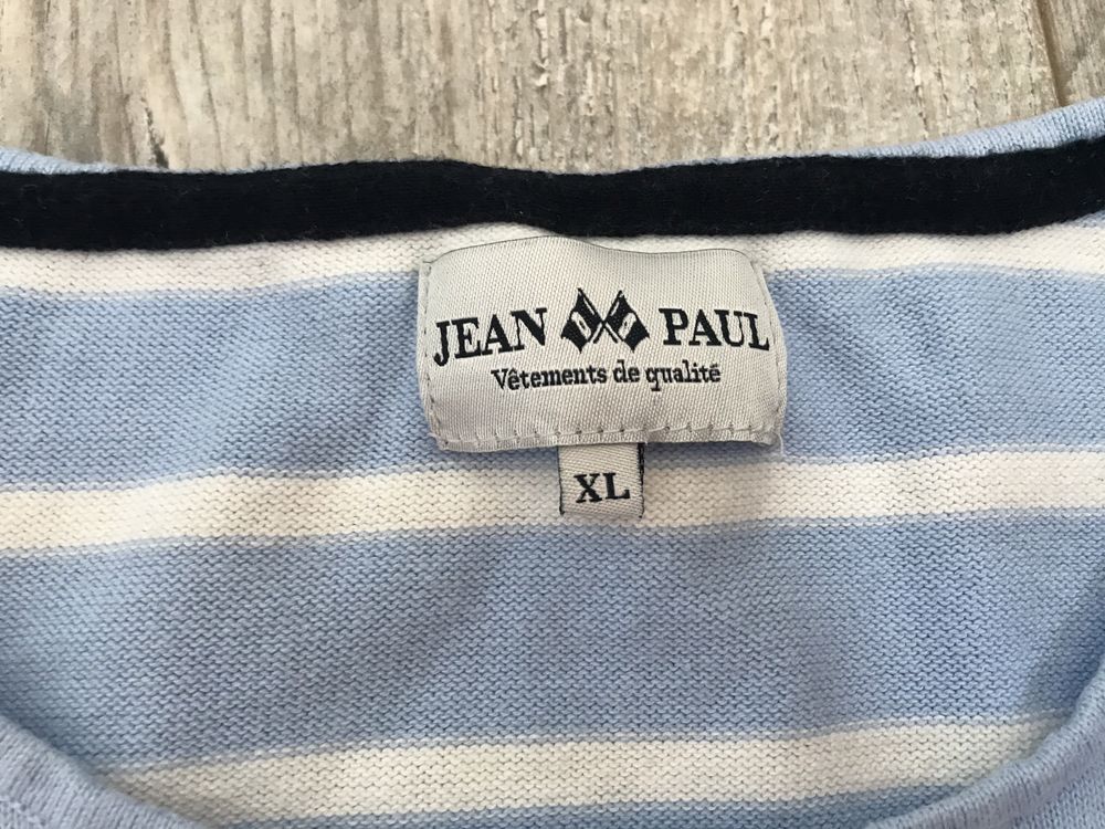 Męski elegancki sweter r. XL XXL jean paul jak nowy