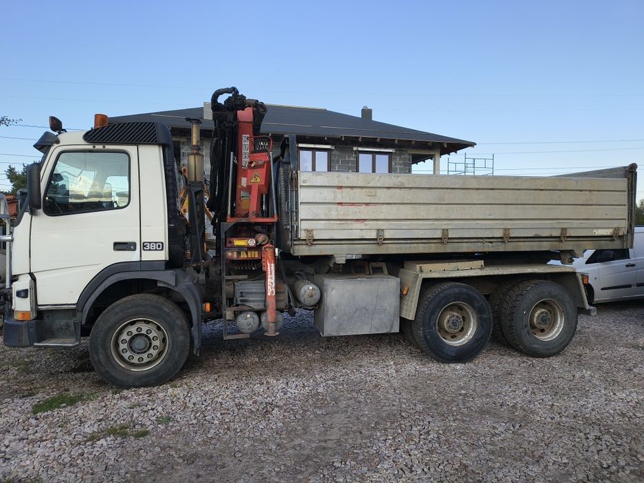 Volvo FM12 wywrot,HDS Palfinger