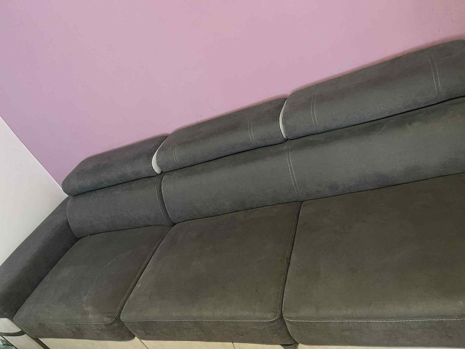 Narożnik wypoczynkowy, funkcja spania, schowek