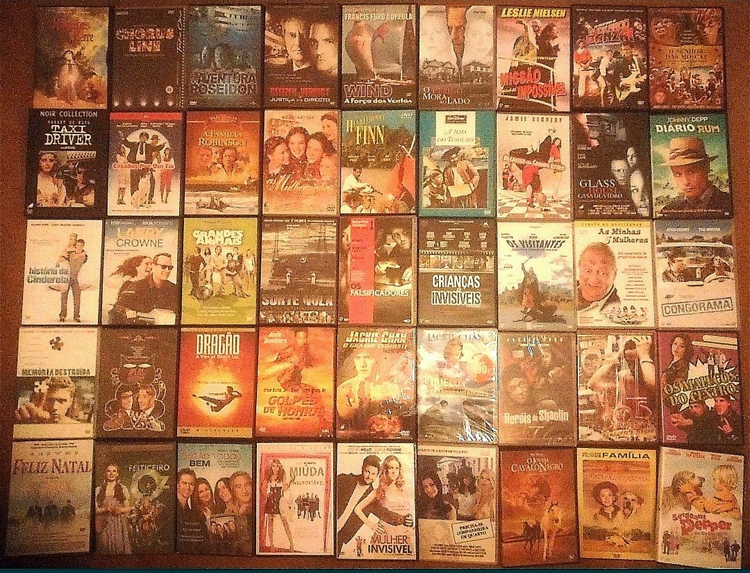 Lote 267 DVD's originais (Lote 7)