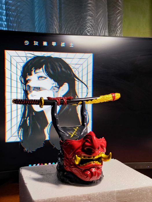 Подставка для геймпада в стиле Ghost of Tsushima